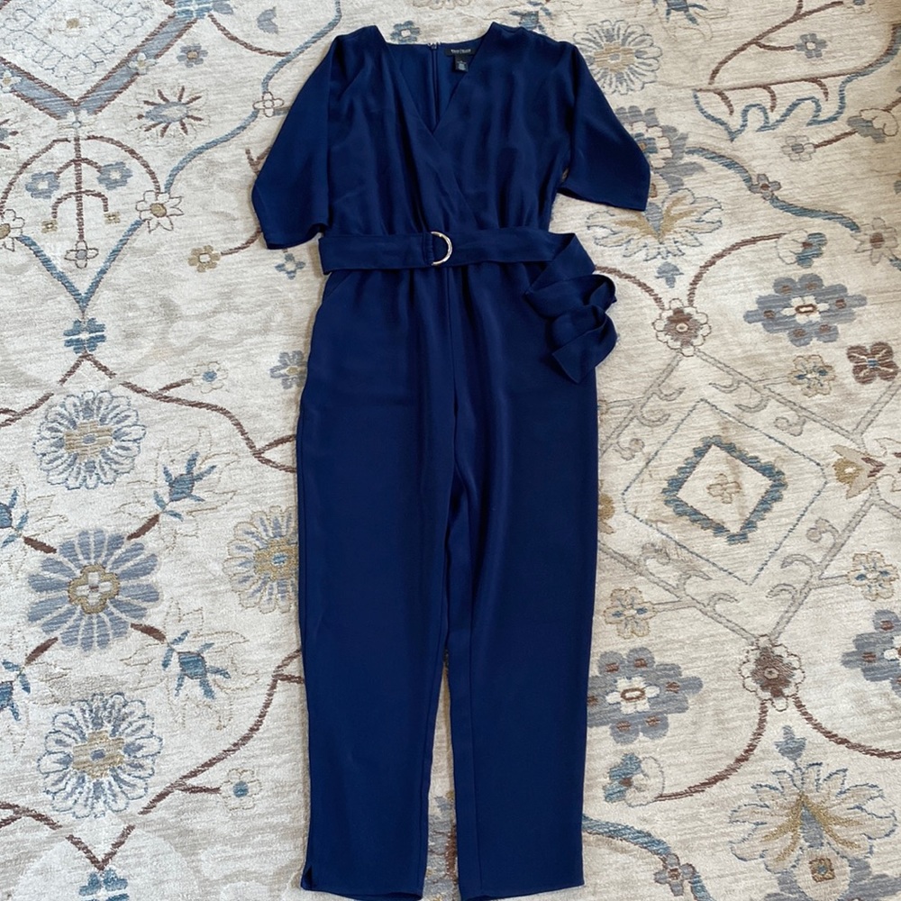 White House Black Market blue jumper